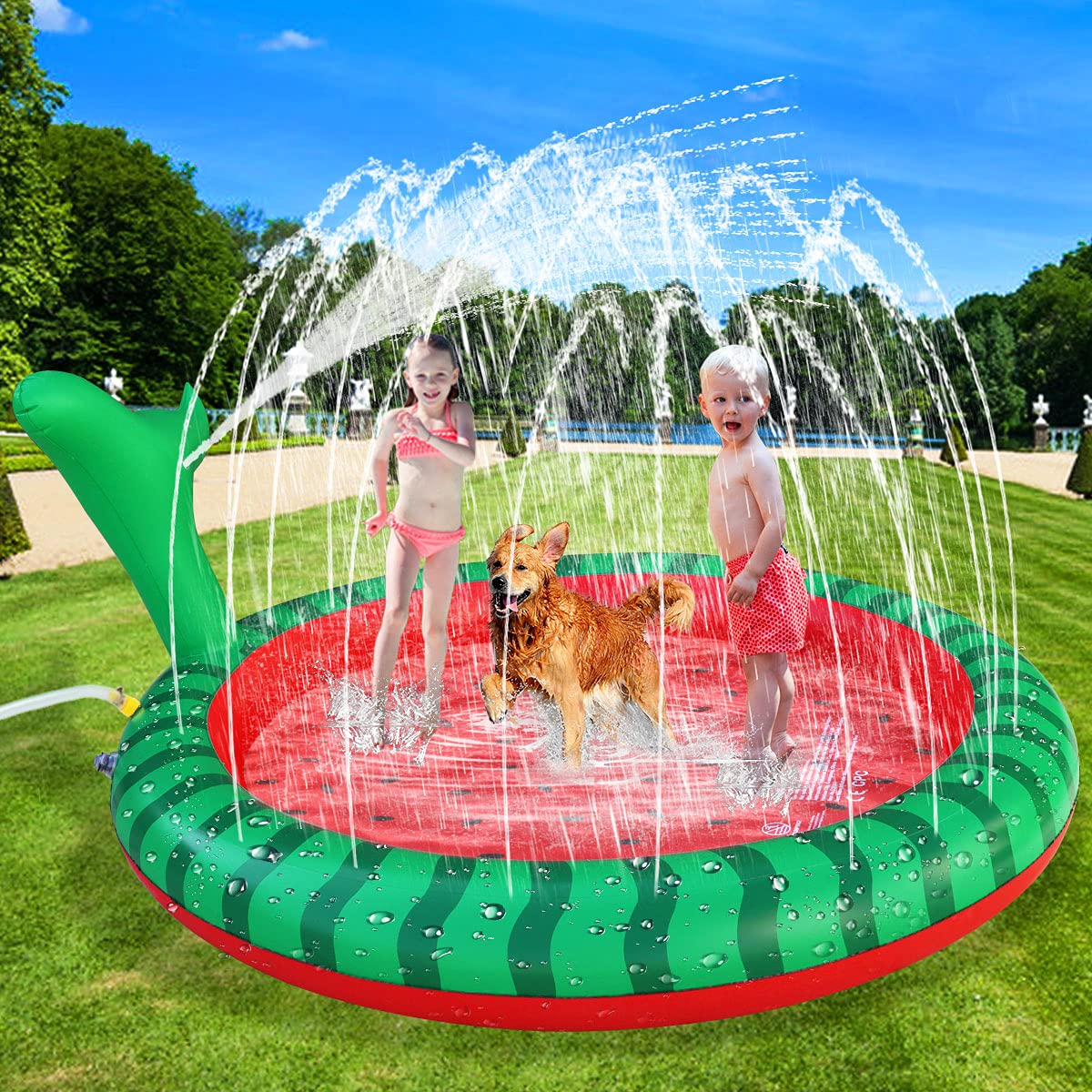 Watermelon Inflatable Splash Pad