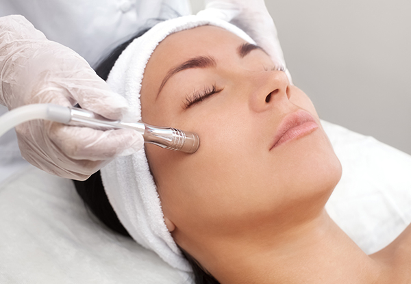 Skin30 Facial Peel - Option for Lymphatic Massage, LED Treatment, Microdermabrasion or Concession of Three Peels