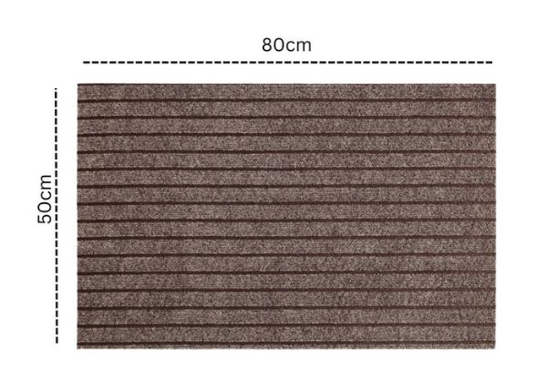 Durable Non-Slip Minimalist Floor Mat - Available in Two Colours & Three Sizes