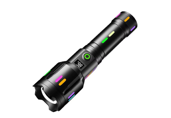 High Brightness Rechargeable Flashlight with Five Modes