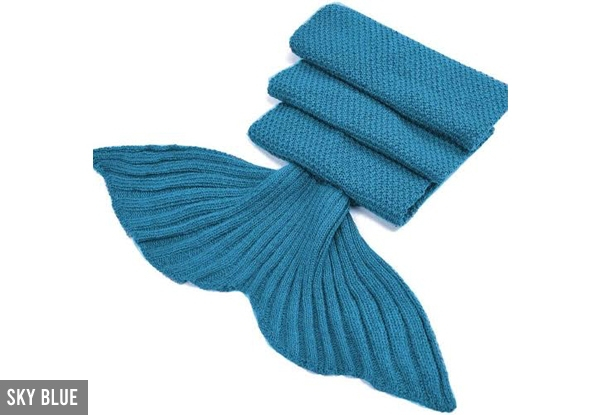 Mermaid Tail Blanket - Two Colours Available