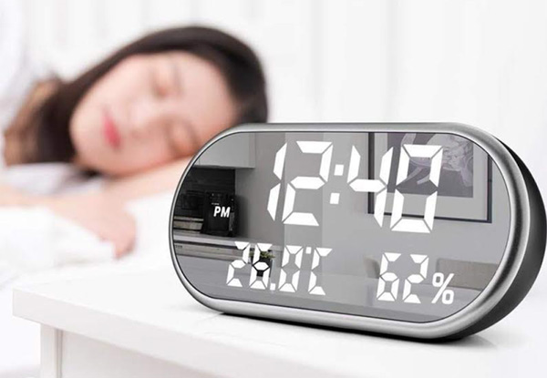 Digital Alarm Clock with USB Charger Port incl. Free Metro Delivery