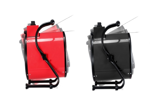 2-in-1 CT-LHC Industrial Fan Heater - Two Colours Available