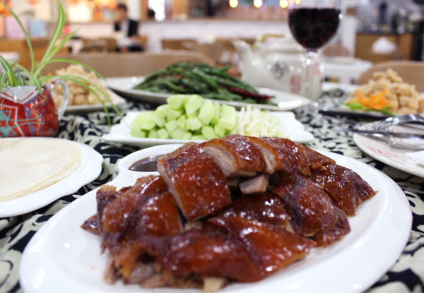 Two-Course Peking Duck Dining Experience for Two incl. Two Glasses of Wine or House Beer