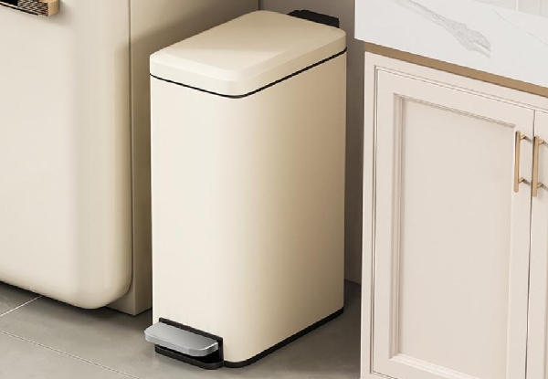 Kitchen Slim Trash Can - Available in Two Colours & Three Sizes