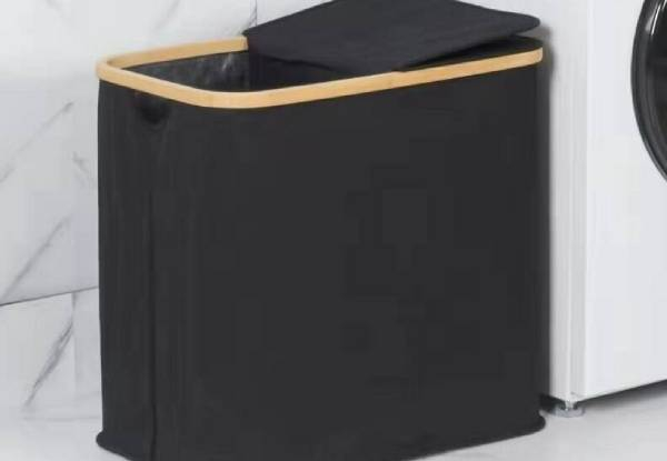 Laundry Basket Hamper with Lid - Two Colours Available