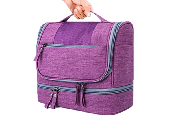 Travel Hanging Toiletry Bag - Five Colours Available