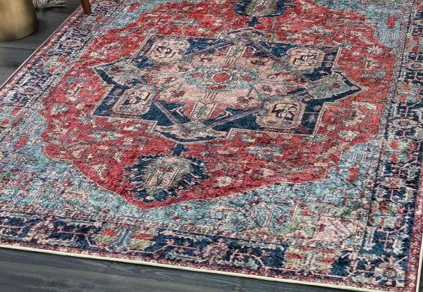 Luxury Non-Slip Large Traditional Rug