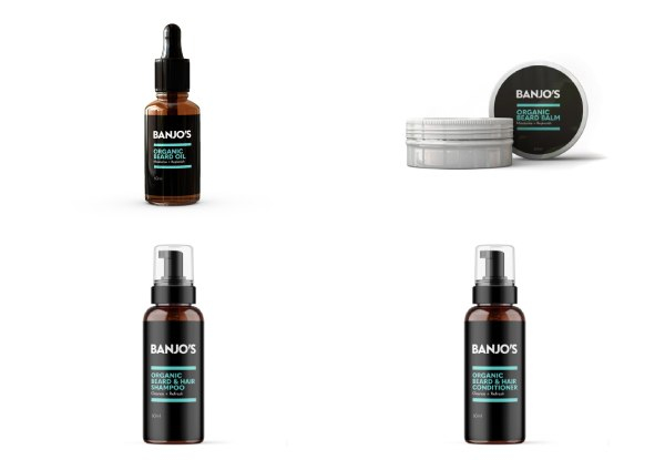 Organic Beard Care Range - Six Products Available