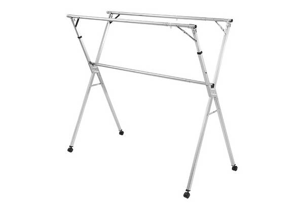 Foldable Clothes Drying Rack with 20 Hooks - Two Options Available