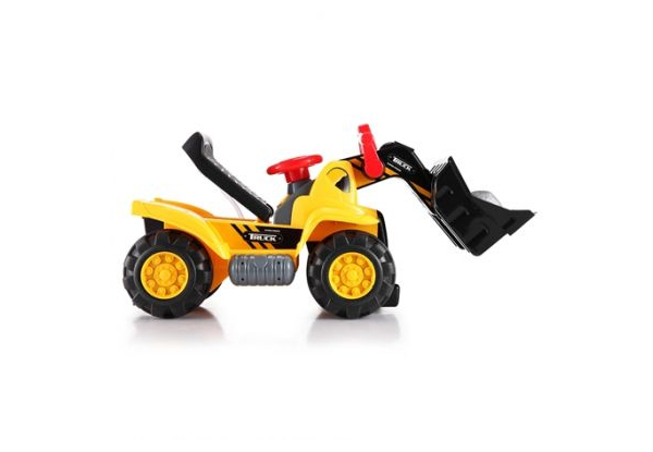 Kids Ride-On Bulldozer Toy