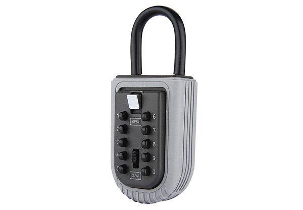 10-Digit Security Key Safe Padlock