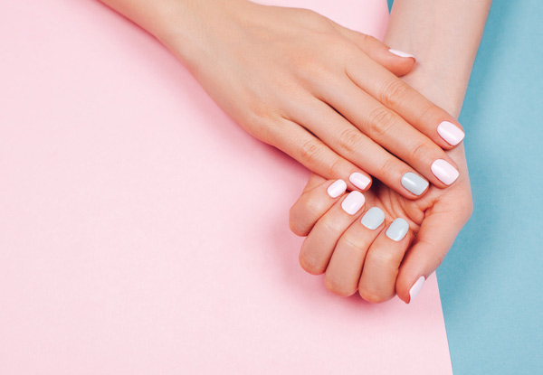 Full Gel Polish Manicure or Pedicure