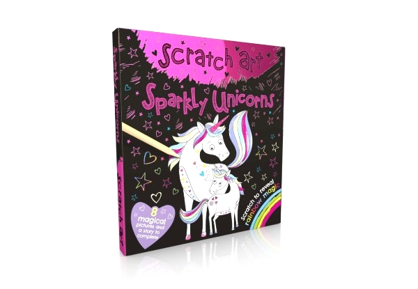 Scratch Art Fun Mini Activity Book - Two Options Available