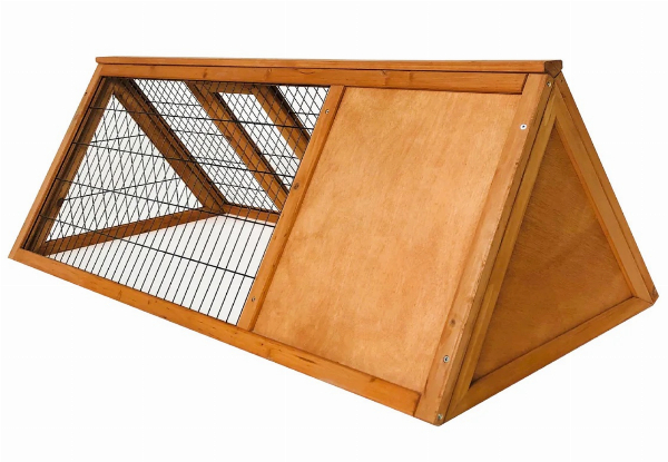 Enclosed Rabbit Hutch