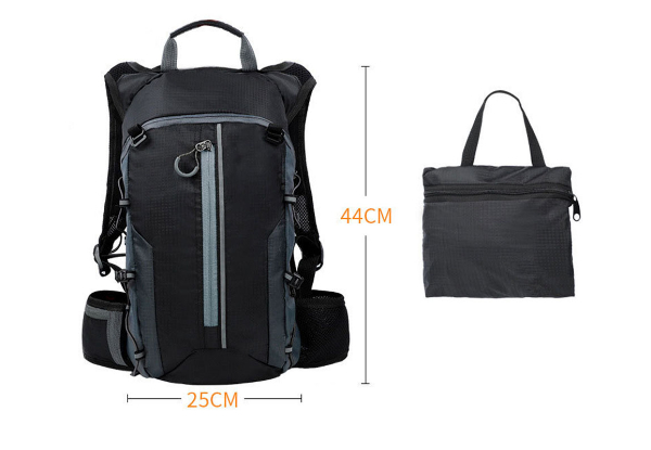 Water-Resistant Bicycle 10L Backpack - Available in Three Colours