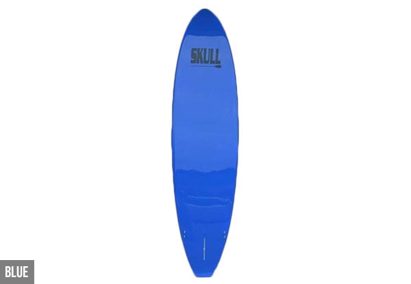 Skull Paddleboard with Leash - Two Sizes Available - North Island Urban Delivery Only