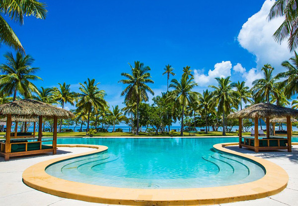 Romantic Stay for Two People for Five Nights at the "Adults Only" Lomani Island Resort, Fiji incl. Breakfast, Free Wifi & Fijian Welcome - Honeymoon Option Available.