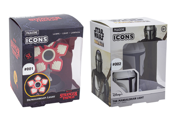 Paladone Icon Lamp Light Range - Four Options Available