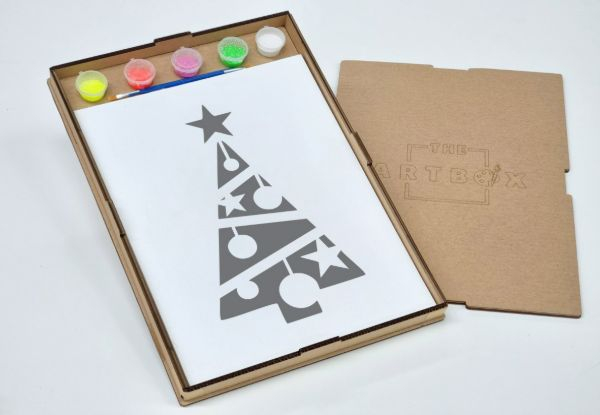 Decorated Christmas Tree - ArtBox - Three Sizes Available