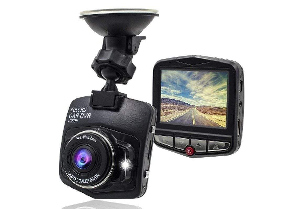 1080P Dashboard Camera with Night Vision Loop Recording