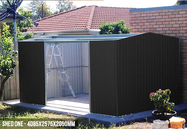 Swing Door Garden Storage Shed - Two Sizes Available