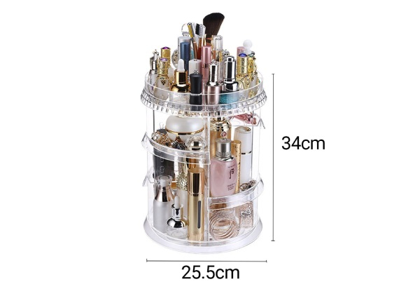 Soga 360 Degree Rotating Makeup Organiser Display Stand