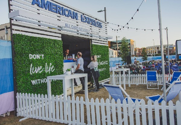 American Express Open-Air Cinema Christchurch General Admission & Popcorn for One Person - Options for Star Lounge Ticket or for Two People