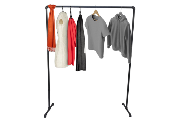 Industrial Pipe Clothing Rack - Four Sizes Available