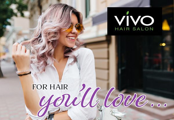 Premium Hair Colouring, Styling & Maintenance Packages from Award Winning Salon VIVO - Option for All-Over Colour or Half Head, Full Head of Foils, Blonde Package, Creative Colour or Balayage