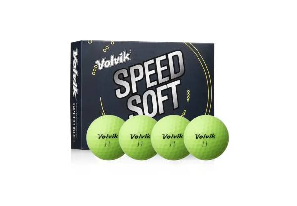 12-Pack Volvik Speed Soft Ball - Available in Five Colours