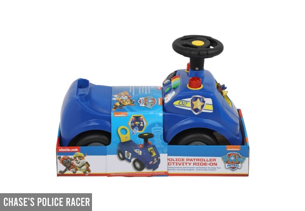 Paw Patrol Rescue Marshall Activity Fire Truck - Option for Light N Sound Chase's Police Racer