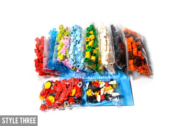 Creative Building Blocks Range Compatible with Lego - Three Options Available