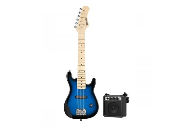 30 Inch Kids Electric Guitar with 5W Amp & Accessories - Three Colours Available