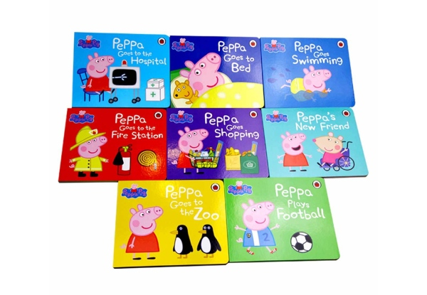 Peppa Pig Big Box of Books - Eight-Title Book Set