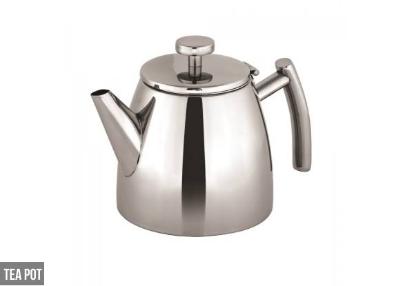 Avanti Modena Stainless Steel Double Wall Tea & Coffee Pot Range - Five Options Available