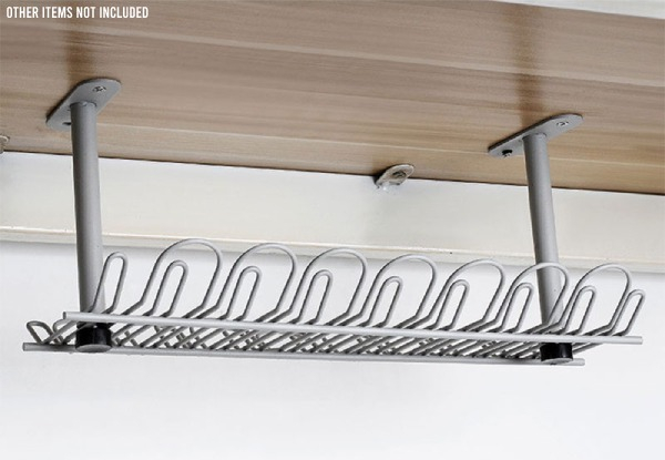 Under Desk Cable Management Organiser Tray - Two Options Available