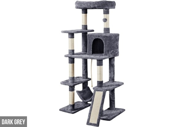 Large Cat Tree with Hammock - Three Colours Available
