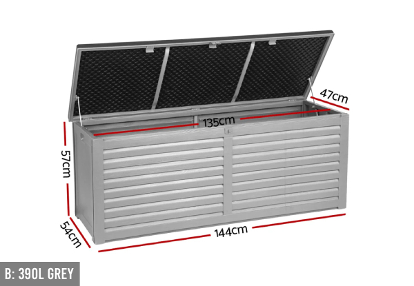 Outdoor Storage Box Range - Available in Six Options