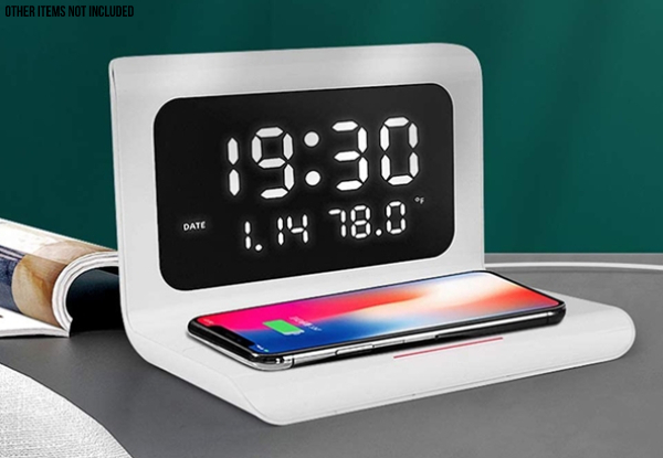 Multifunctional Three-in-One Mobile Wireless Charger - Two Colours Available