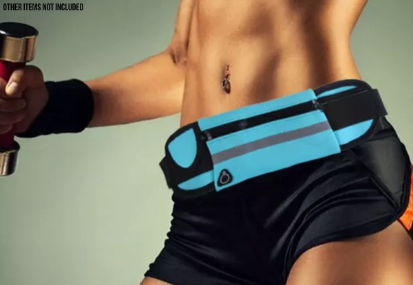 Sports Running Waist Storage Belt for Phone - Five Colours Available