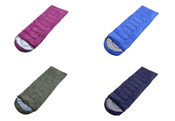 Outdoor Camping Adult Sleeping Bag - Four Colours Available