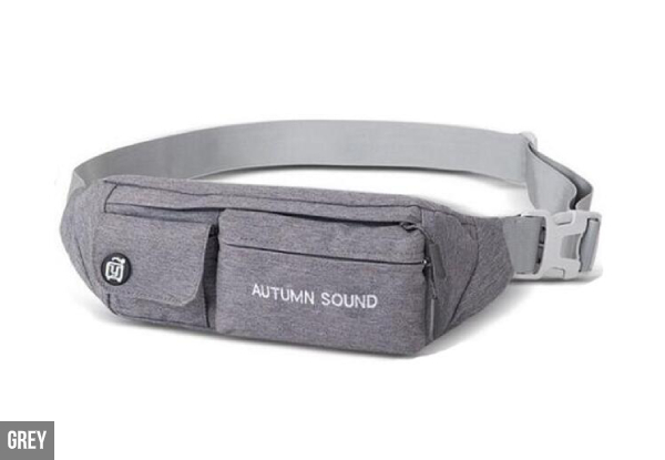 Outdoor Running Fitness Waist Bag - Three Colours Available