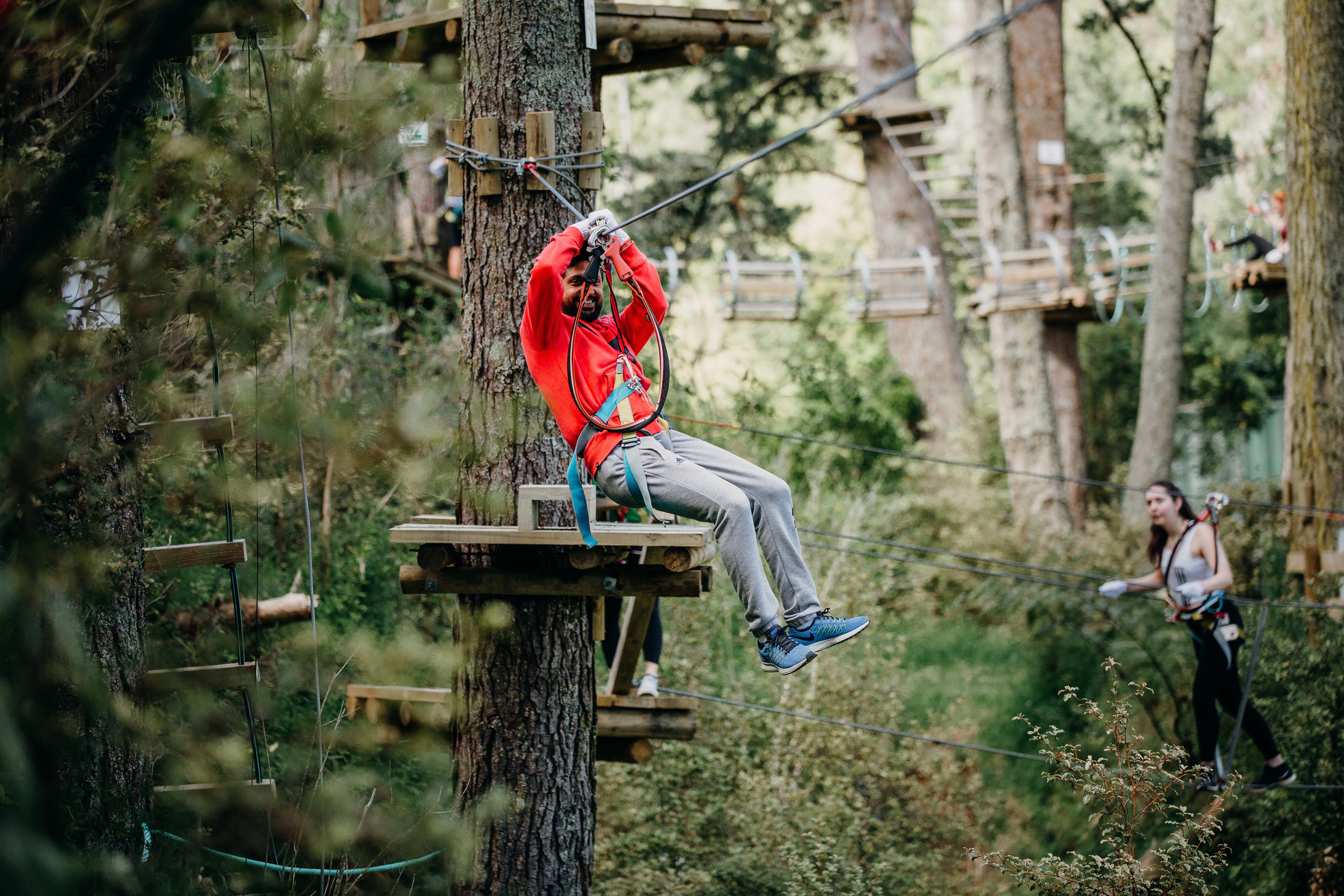 One Adult or Child Admission to Adrenalin Forest Park Christchurch - Valid Thursday to Sunday
