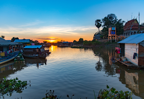 Per-Person, Twin/Triple-Share 14-Day Vietnam & Cambodia Tour incl. Accommodation, Domestic Travel, Meals as Indicated & More - Option for Solo Traveller & Multiple Accommodation Options