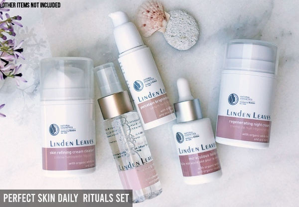 Linden Leaves Skincare Range - Four Options Available
