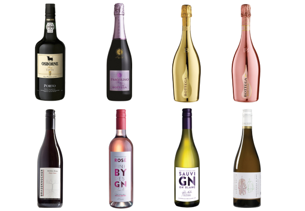 Six Bottles of Wine or Twany Port   - Options for Pinot Noir, Sav Blanc, Prosecco, Sparkling Red, or Rose