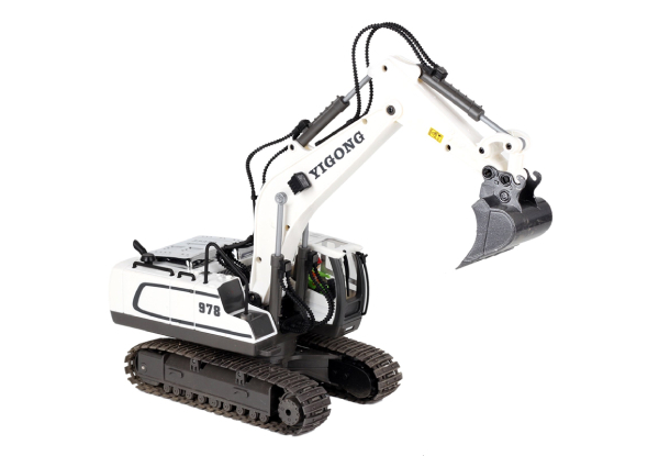 11-Channel Remote Control Excavator Toy