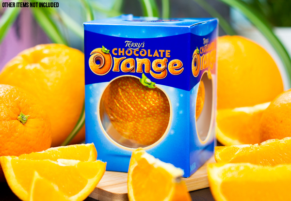 Four-Pack of Terry's Milk Chocolate Orange - Options for up to 12 Packs