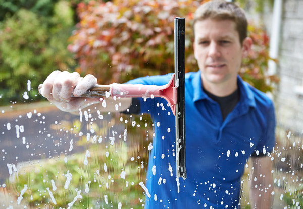 Interior & Exterior Window Clean for a Single-Story One-Bedroom Home - Options Available for up to a Five-Bedroom Home